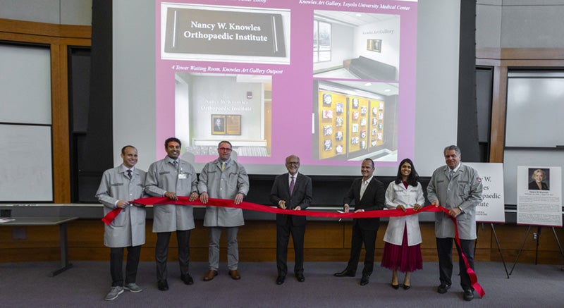 Nancy Knowles Orthopaedic Institute group photo