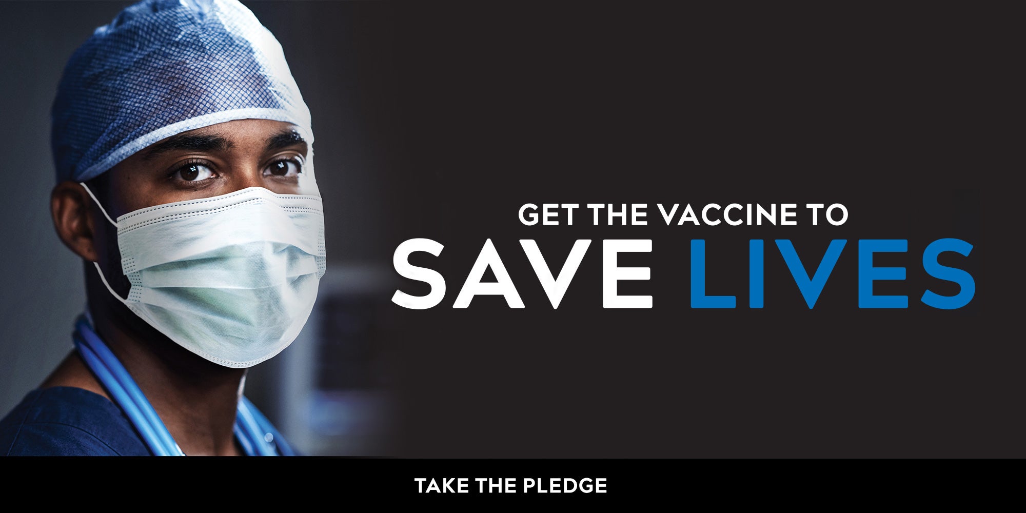 image of a doctor with the words Save Lives