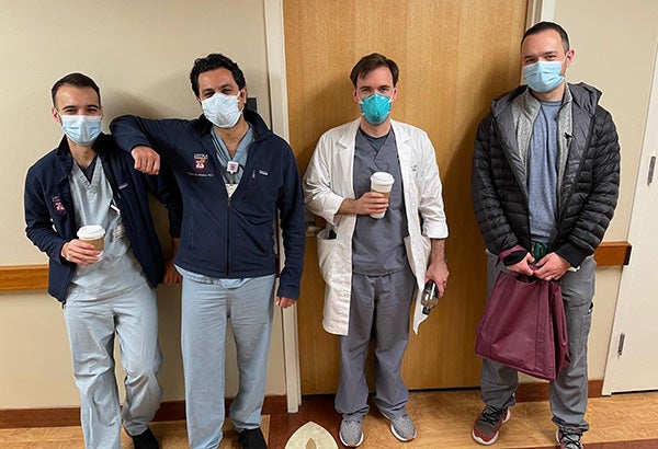 Cardiology fellows at Loyola Medicine