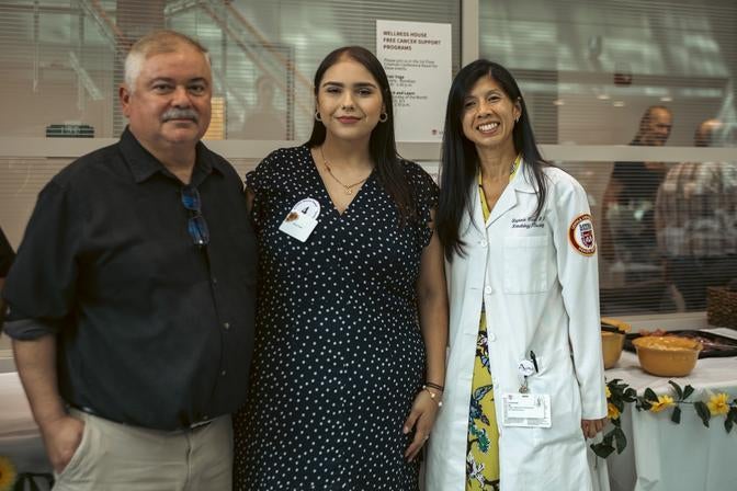 Bone marrow patient and donor photo