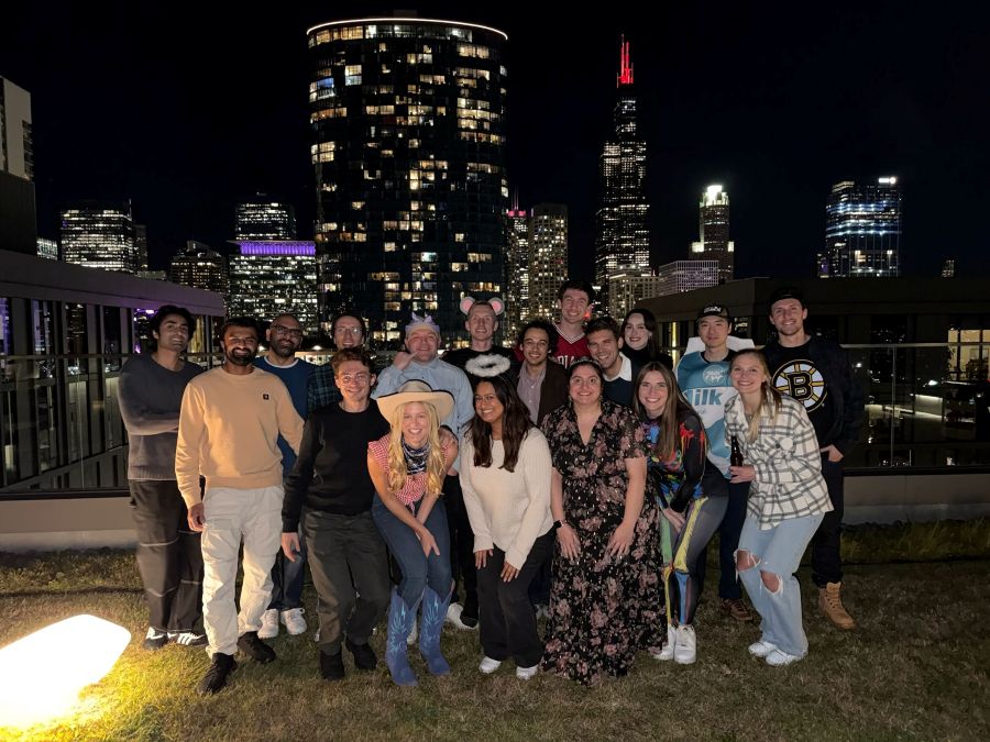 skyline and group